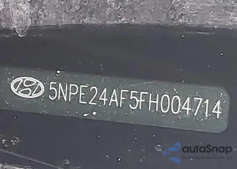 2015 Hyundai Sonata Se z USA, uszkodzony, nr VIN 5NPE24AF5FH004714